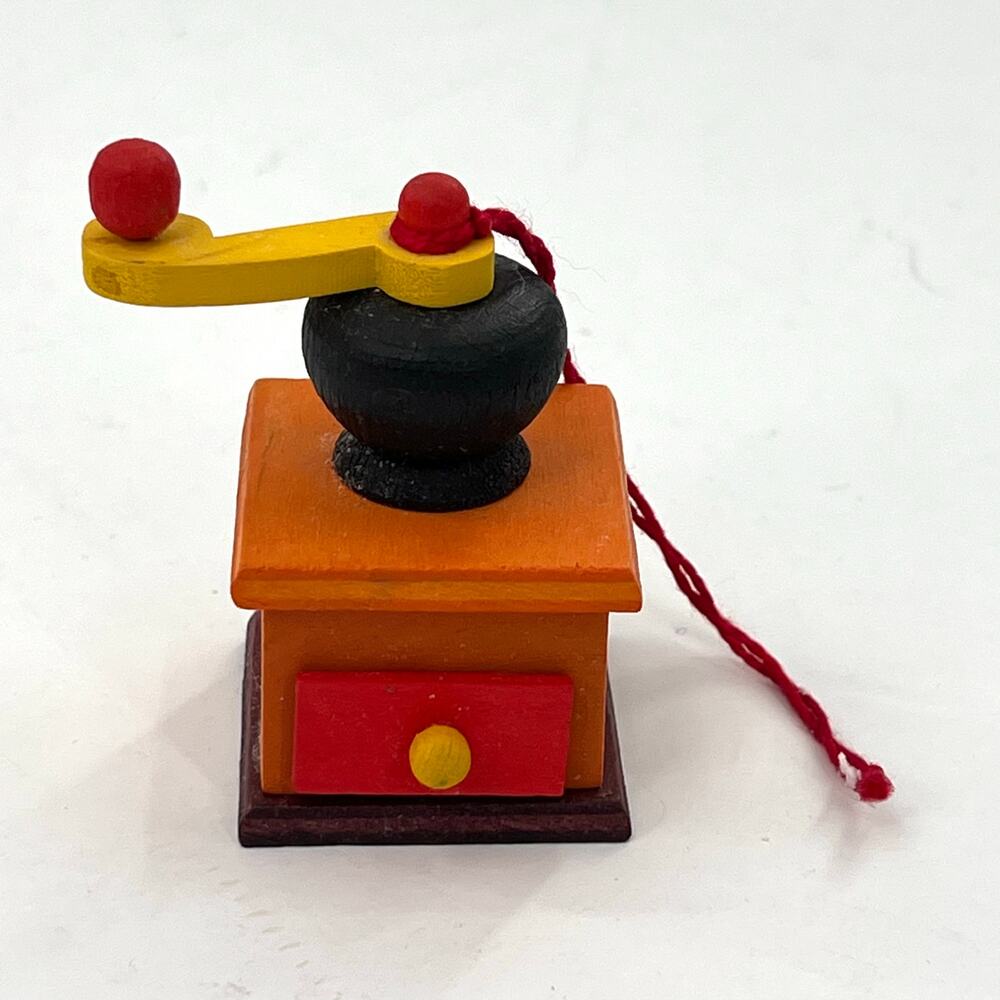 Vintage Steinbach Christmas wooden  ornament mill mouse